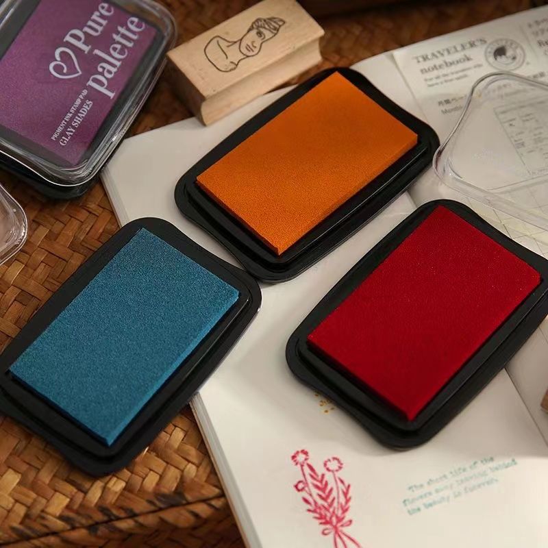 1PC Vintage Color Ink Pad for  - Stamping Ink Pad ulasan dan harga
