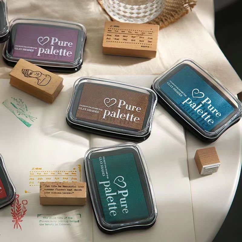 1PC Vintage Color Ink Pad for  - Stamping Ink Pad ulasan dan harga