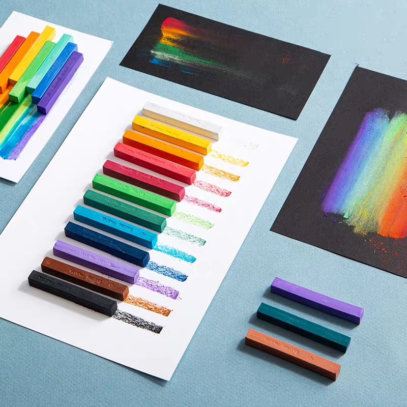12/24/36/48 Color Maries Squar - Chalk Pastel Set ulasan dan harga