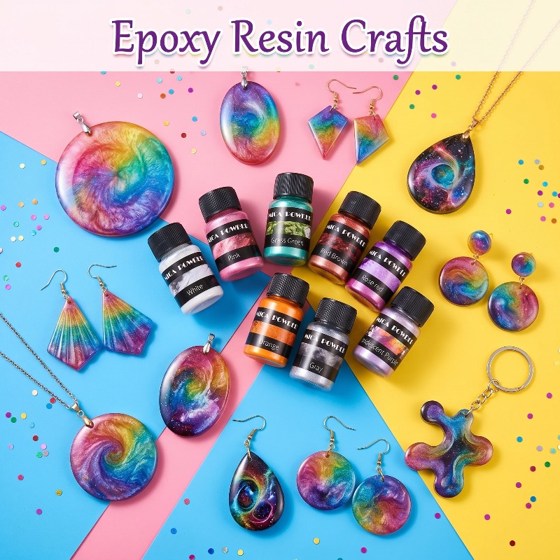2/24 color metal pigment powde - Resin Pigment Powder ulasan dan harga
