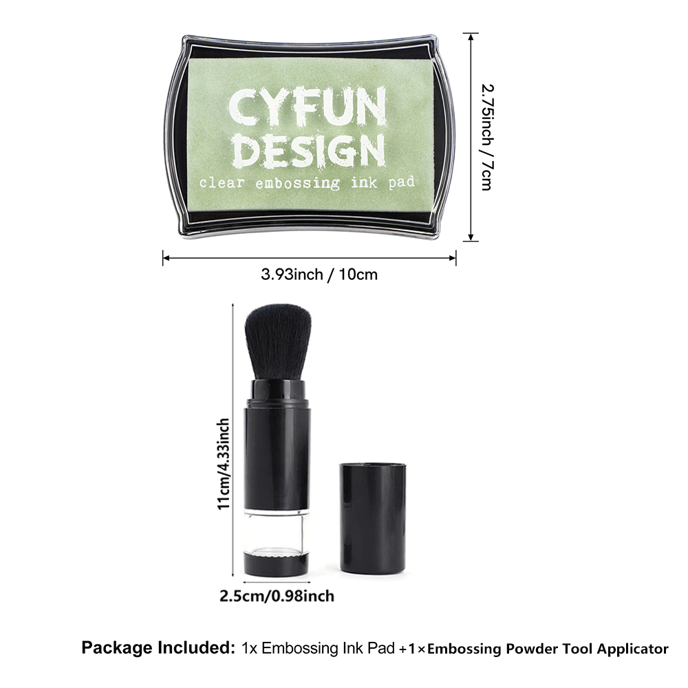 Embossing Ink Pad Transparent  - Stamping Ink Pad ulasan dan harga