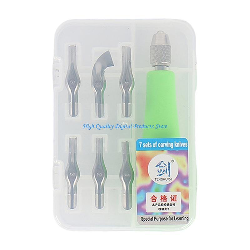 U2JE Linocut Cutter Set With A - Lino Printing Block ulasan dan harga