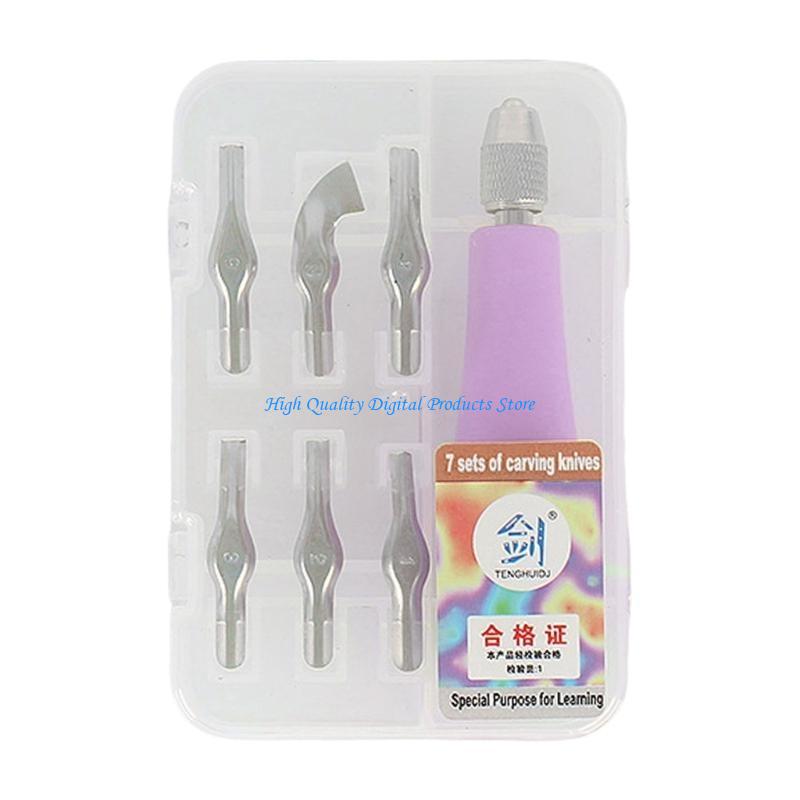 U2JE Linocut Cutter Set With A - Lino Printing Block ulasan dan harga
