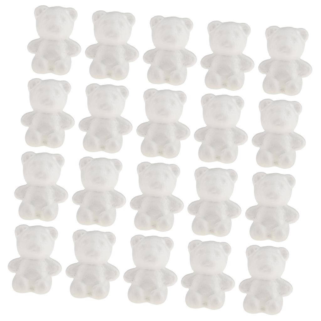 Foam Material Bear Ornaments P - Art Craft Kids ulasan dan harga