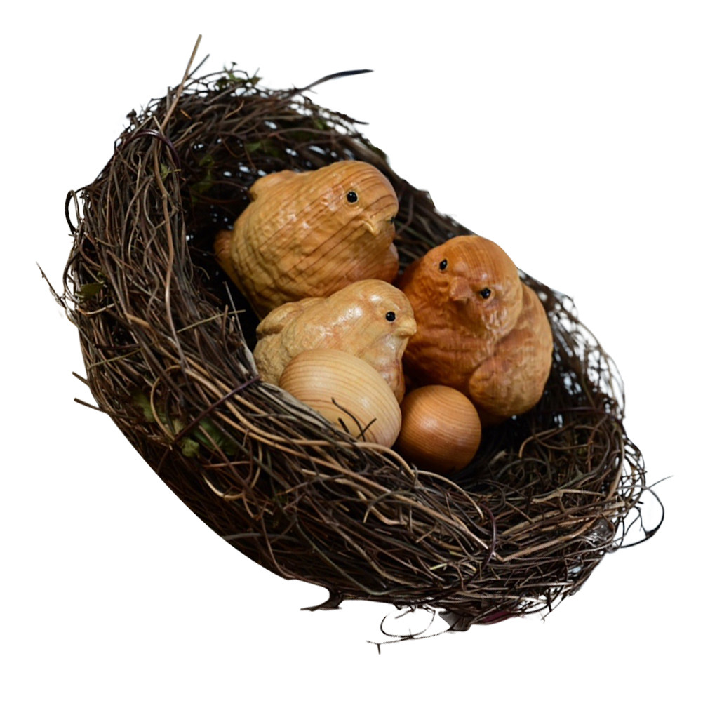 1Set Small Chick Sculpture Nat - Art Craft Idea ulasan dan harga