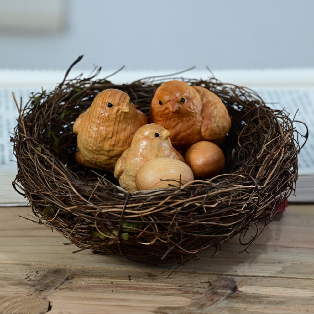 1Set Small Chick Sculpture Nat - Art Craft Idea ulasan dan harga