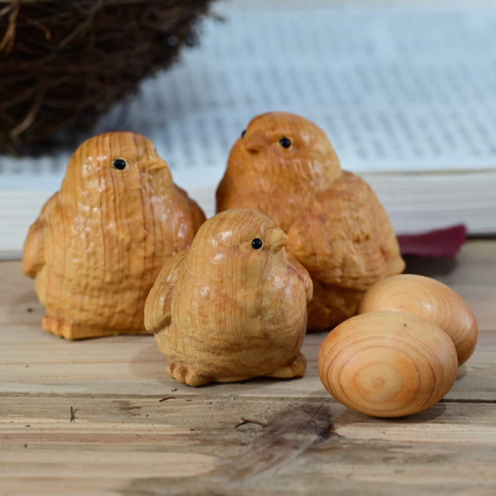 1Set Small Chick Sculpture Nat - Art Craft Idea ulasan dan harga