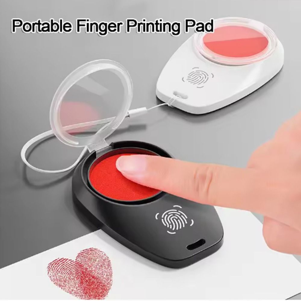Clear Stamping Mini Fingerprin - Stamping Ink Pad ulasan dan harga