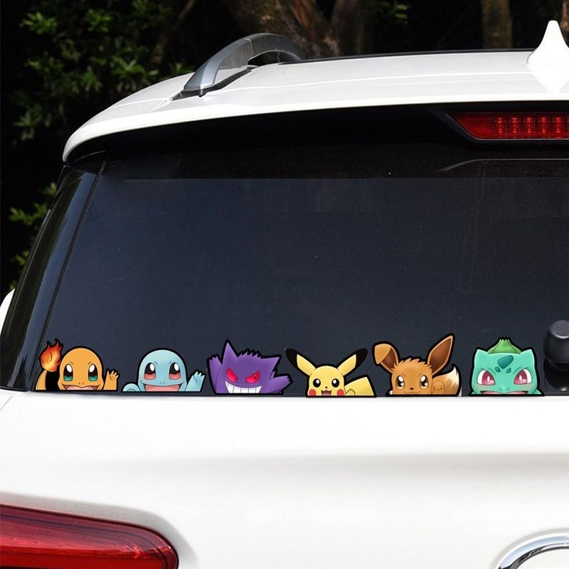 Pokémon Self-adhesive Car Stic - Art Craft Material ulasan dan harga