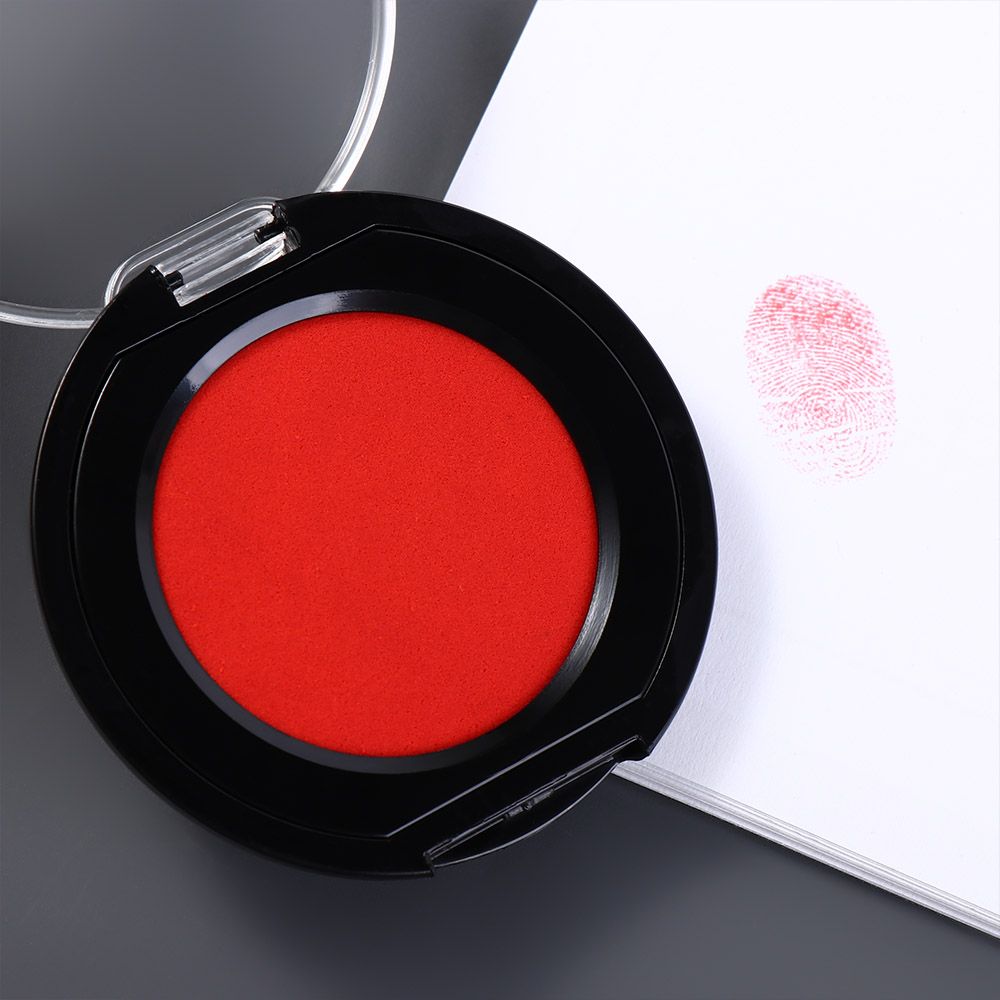 Red Blue Black Mini Fingerprin - Stamping Ink Pad ulasan dan harga