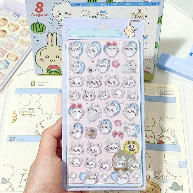 Cute Epoxy Stickers All Pastel - Art Craft Material ulasan dan harga