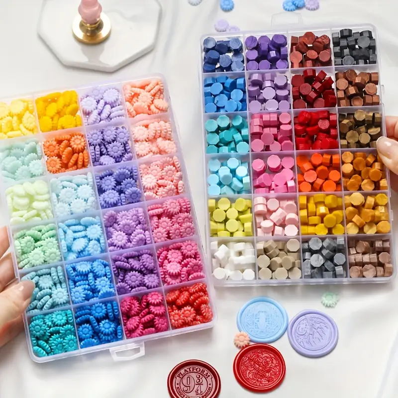 600Pcs Box Sealing Wax Beads,  - Batik Wax Kit ulasan dan harga