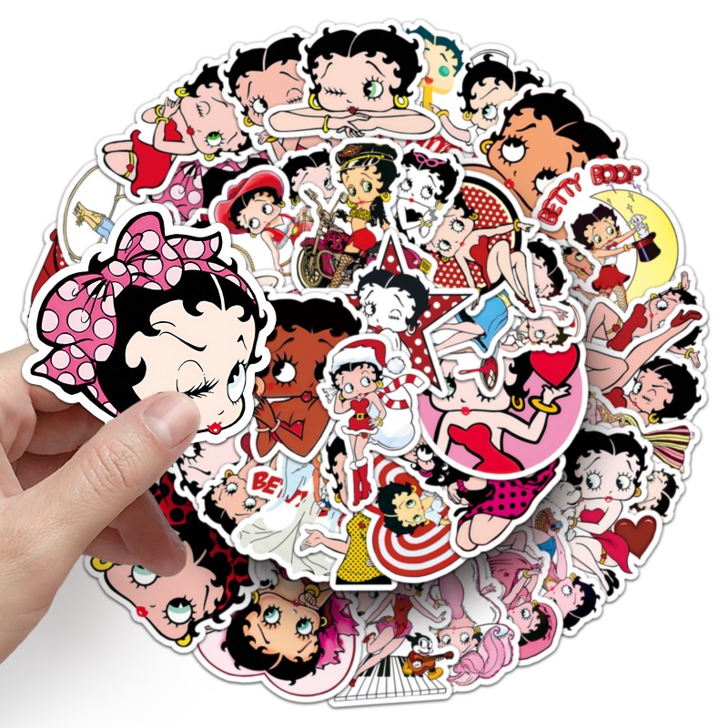 Betty Boop 50 stickers high co - Origami Paper Set ulasan dan harga