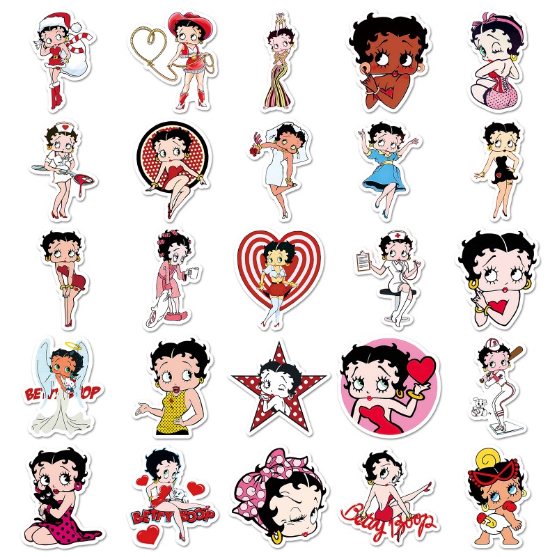 Betty Boop 50 stickers high co - Origami Paper Set ulasan dan harga