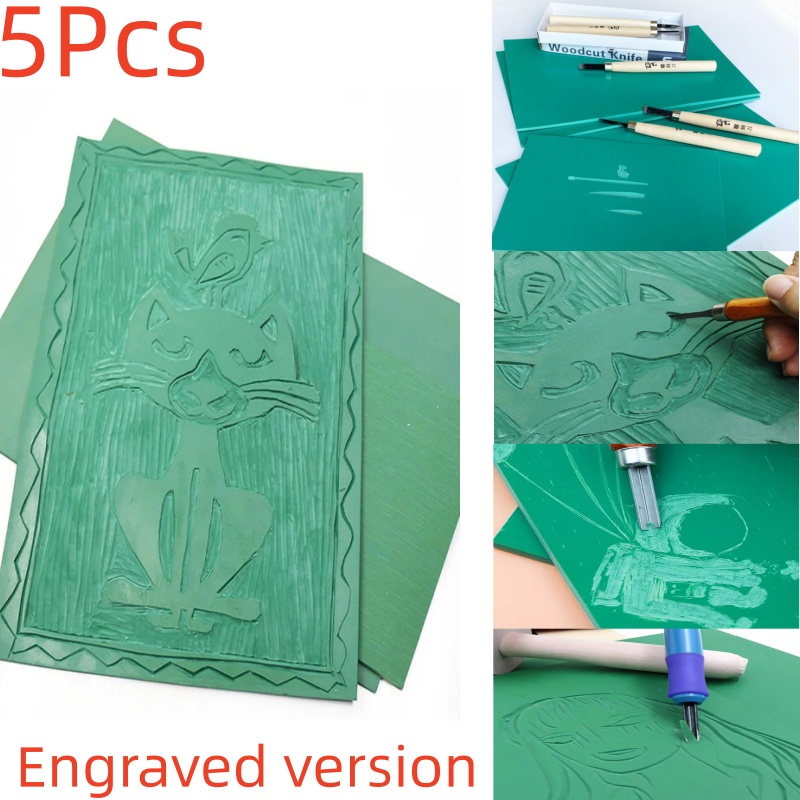 Carving Rubber Block Printmaki - Lino Printing Block ulasan dan harga