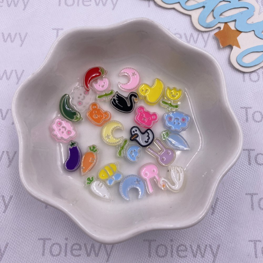 50PCS Mixed Rabbit Flower Radi - Art Craft Rabbit ulasan dan harga