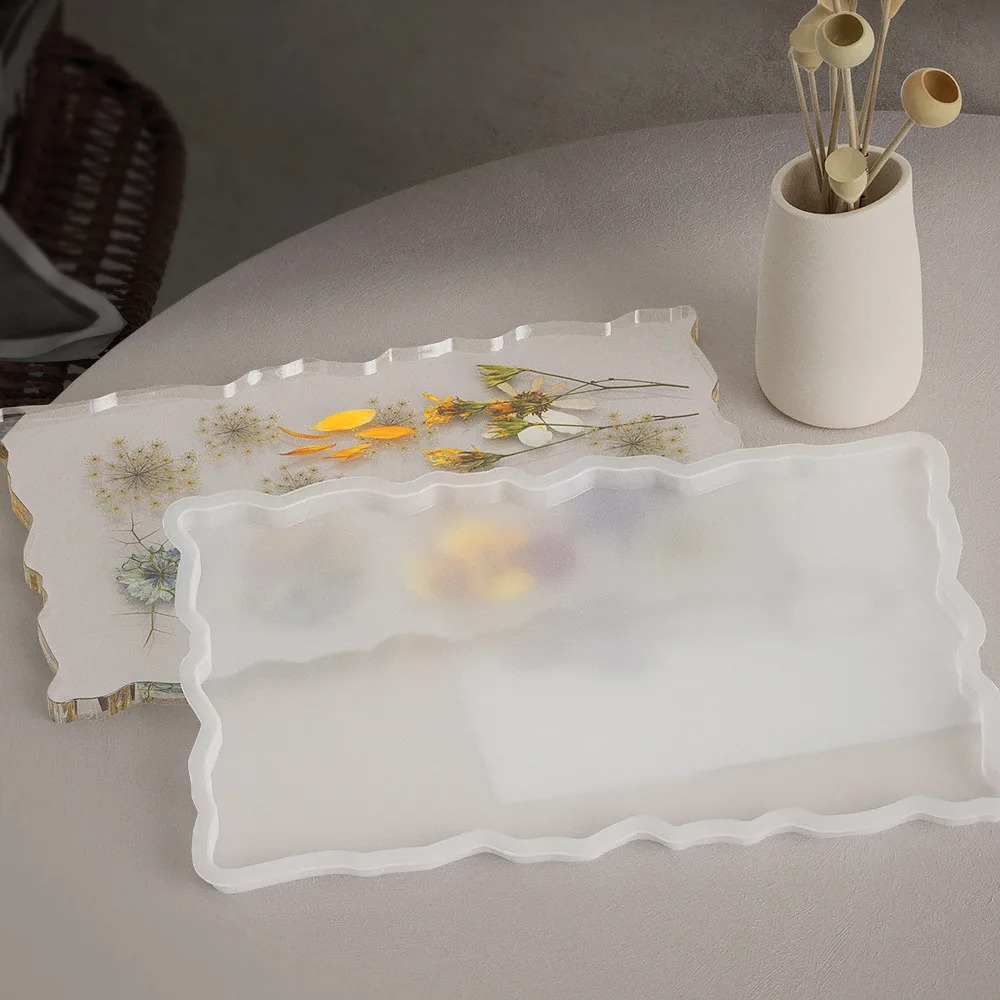 Tray Epoxy Resin Silicone Mold - Art Craft Board ulasan dan harga