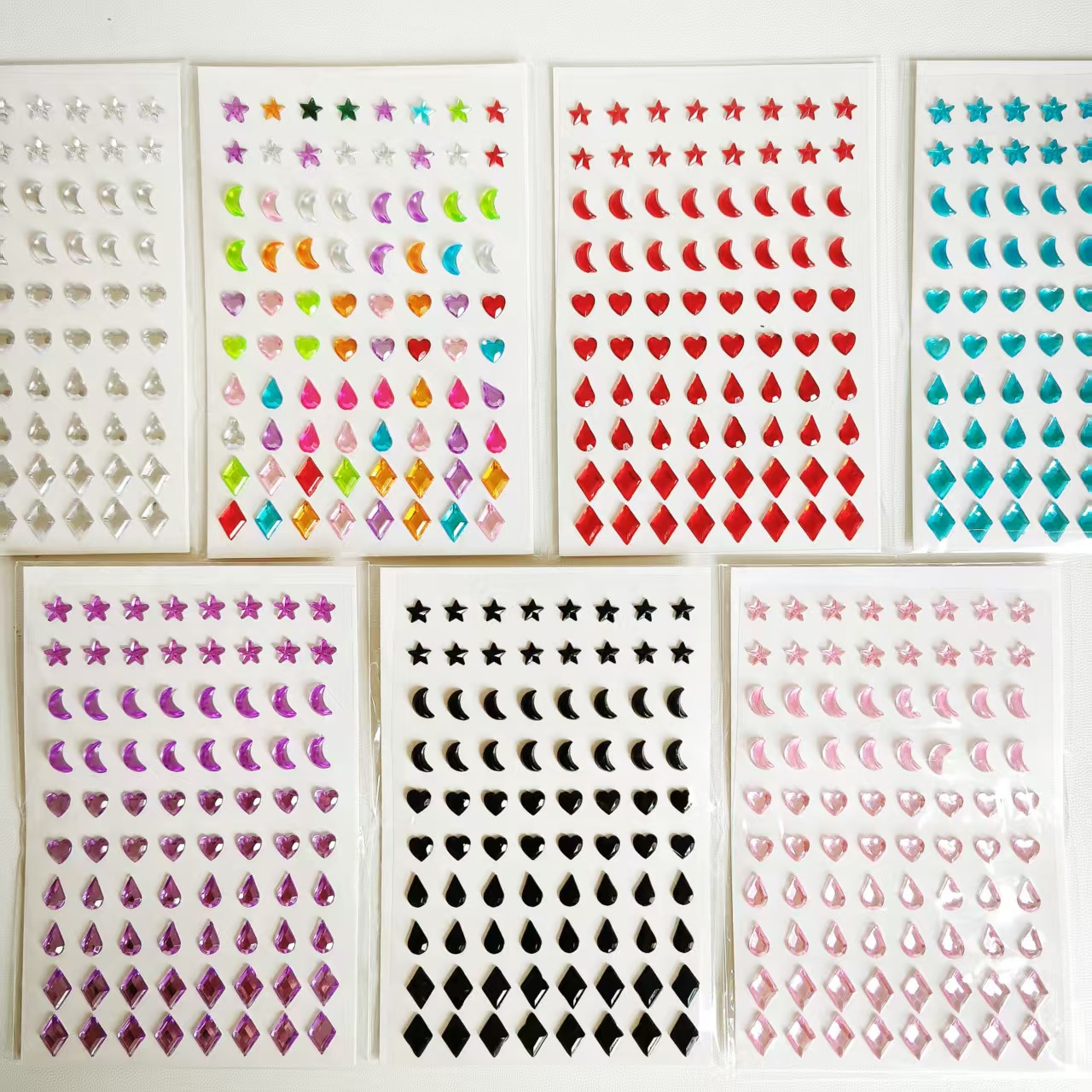 Acrylic 3D Gem Sticker Art Cro - Art Craft Usa ulasan dan harga
