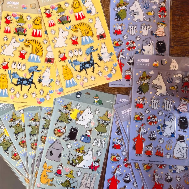Moomin Cartoon Decorative Stic - Art Craft Material ulasan dan harga