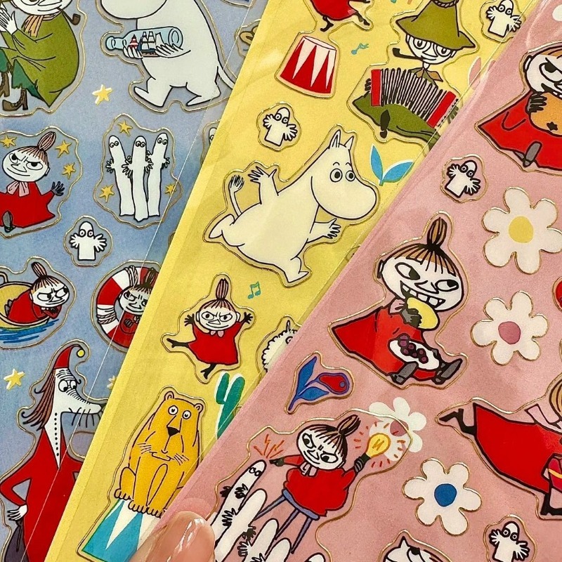 Moomin Cartoon Decorative Stic - Art Craft Material ulasan dan harga