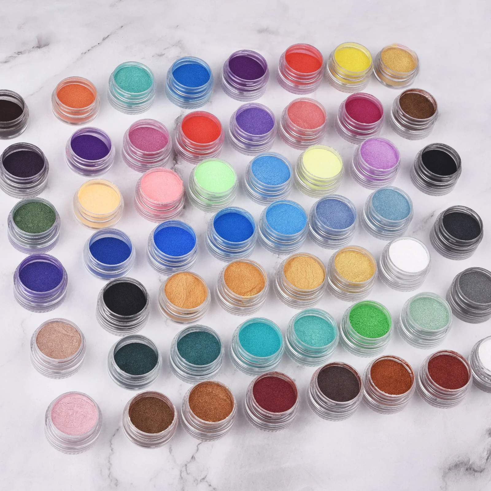6 Colors/Set Pearlescent Powde - Resin Pigment Powder ulasan dan harga